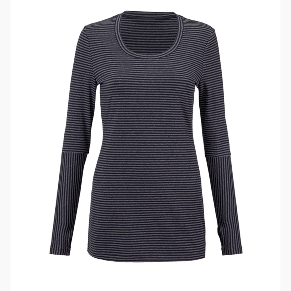 Cabi Wonder Tee - NWOT - Size Medium, Navy Stripe